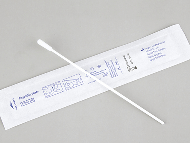 Disposable Juku cotton swab nasopharyngeal sampling swab