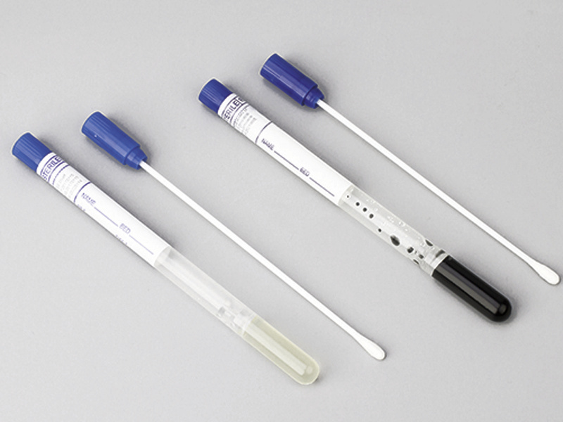 Culture medium tube swab